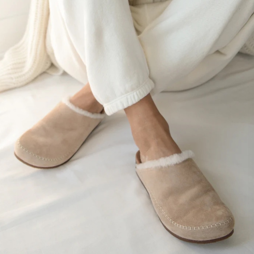 Jenni Kayne Shearling-Lined Moc Clog